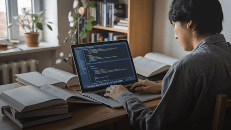 A-person-coding-on-a-laptop