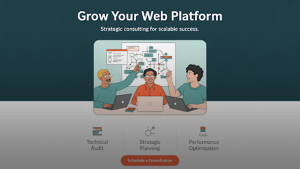 Grow your web platforms.
